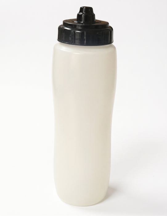 Sidelines 1L White Tall Squeezable Water Bottle