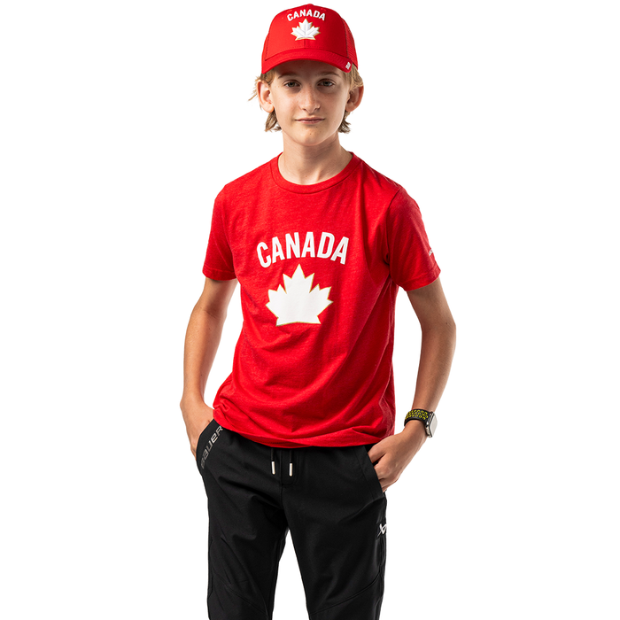 BAUER HOCKEY CANADA GRAPHIC TEE YTH