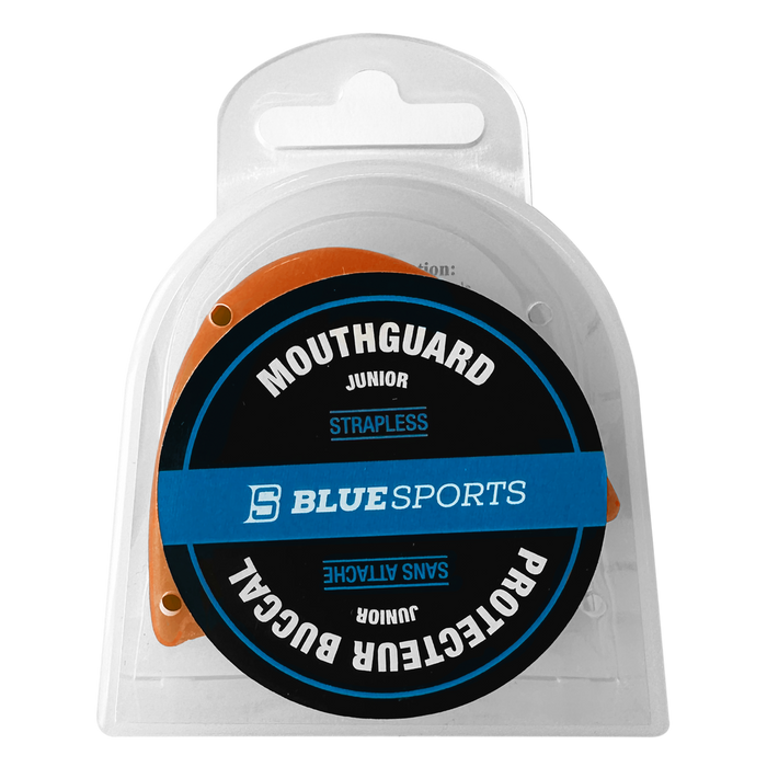 BLUE SPORTS STRAPLESS MOUTHGUARD