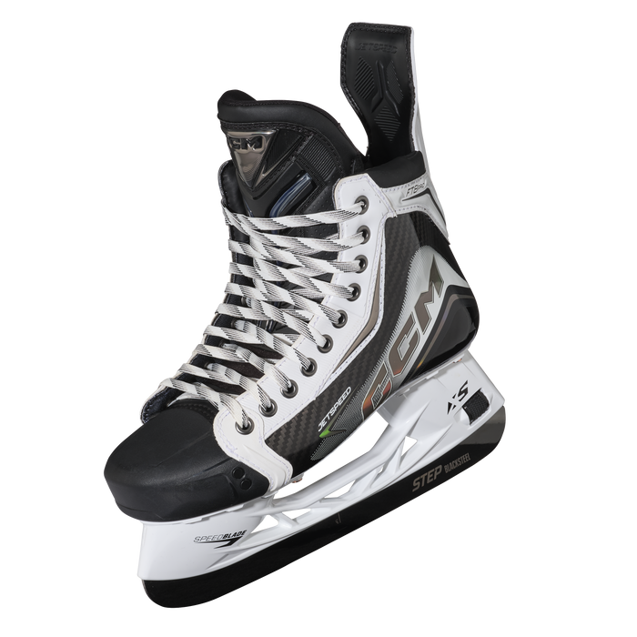 CCM JS FT8 Pro White Skates INT