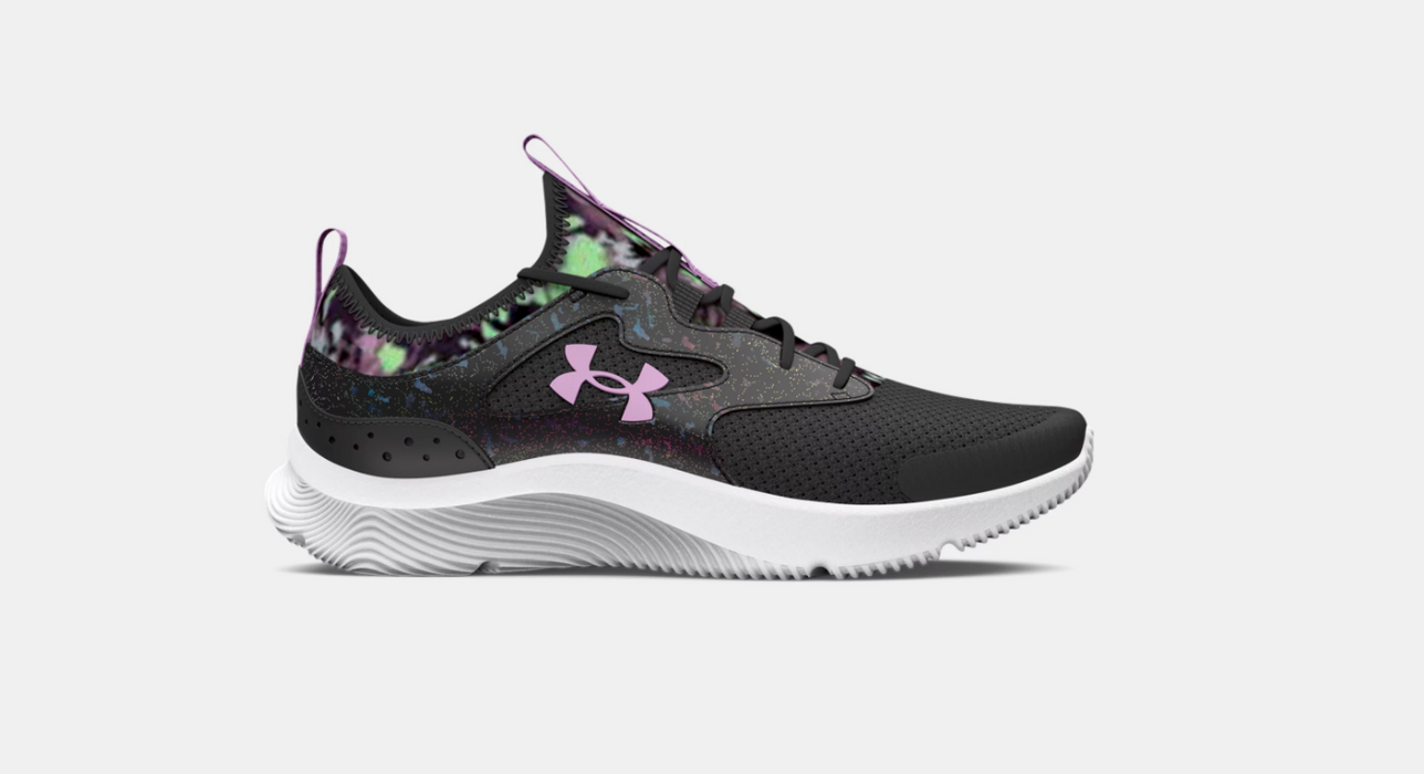 Girls' Grade School UA Infinity 2.0 Printed Running Shoes