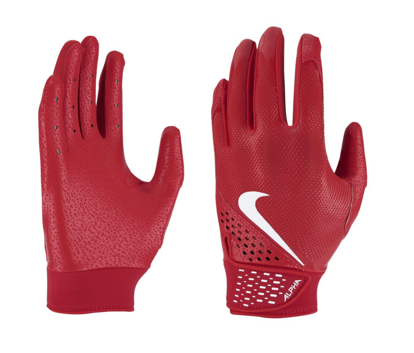 NIKE ALPHA YOUTH BASEBALL BATTING GLOVES