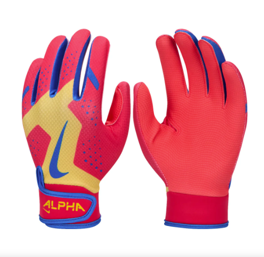 Nike Youth Alpha 2.0 Batting Gloves T-Ball (4 Colors)