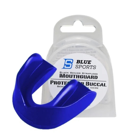 BLUE SPORTS STRAPLESS MOUTHGUARD