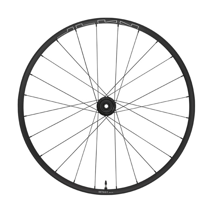 WHEEL, WH-MT601-29, REAR, RIM 29, 24H, FOR 12-S, R:12MM E-THRU, TUBELESS, OLD:142MM, BLACK, W/TUBELESS TAPE, FOR CL DISC
