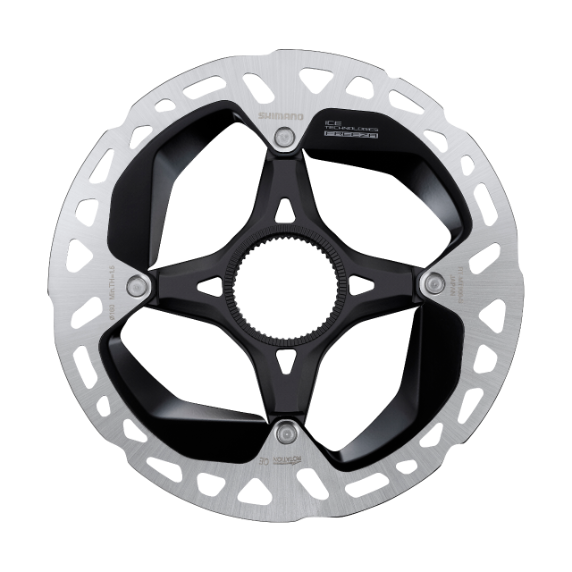 ROTOR FOR DISC BRAKE, RT-MT900, S 160MM, W/LOCK RING (Internal Spline Type)
