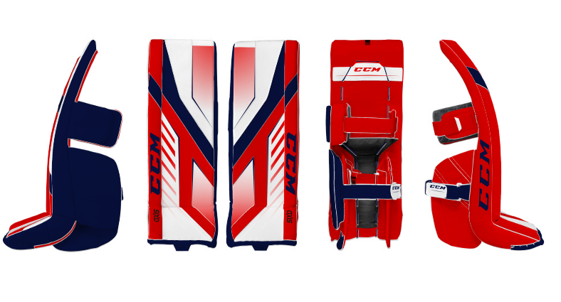 CCM AXIS GOAL PADS - FRS CUSTOMS - SR