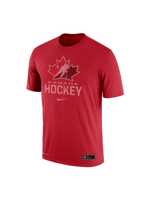 TEAM CANADA DRI FIT COTTON T