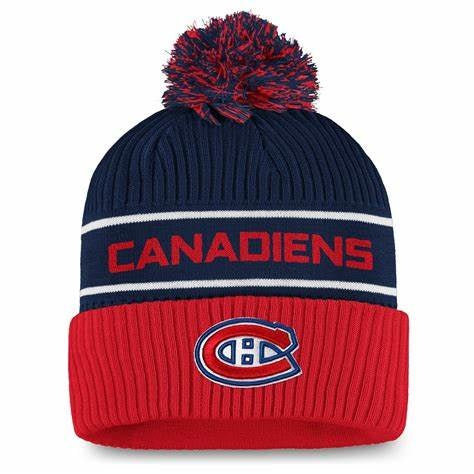 Fanatics Authentic Pro Locker Room Cuffed Pom Knit Hat
