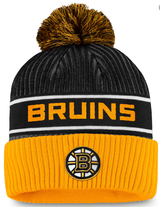 Fanatics Authentic Pro Locker Room Cuffed Pom Knit Hat