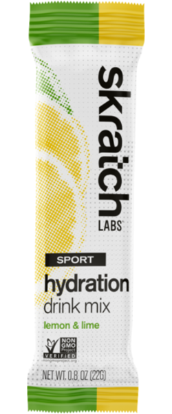 SKRATCH HYDRATION DRINK MIX SINGLE SERVE 22G