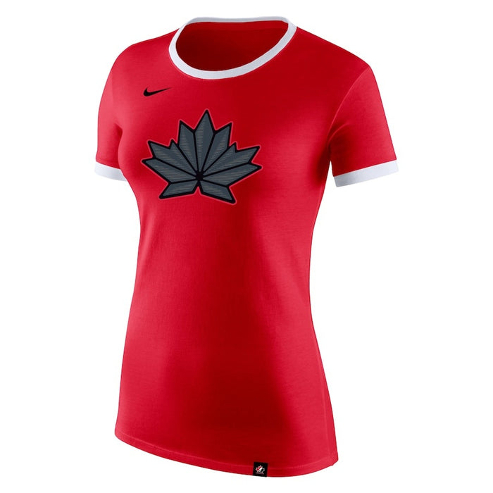 Nike Canadian Olympic Women's Triblend Ringer T-Shirt