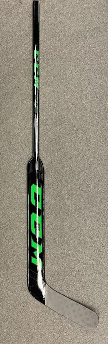 CCM Axis pro goal stick - Int Black/Green 24" Regular